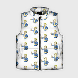 Женский жилет Fallout Pattern, цвет: 3D-светло-серый