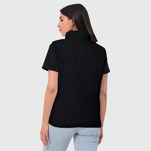 Женский жилет Космические войска / 3D-Красный – фото 4