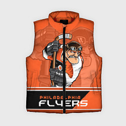 Женский жилет Philadelphia Flyers, цвет: 3D-красный