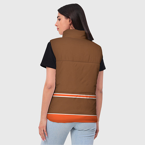 Женский жилет Anaheim Ducks / 3D-Красный – фото 4