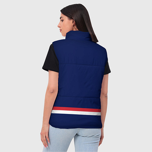 Женский жилет Columbus Blue Jackets / 3D-Черный – фото 4