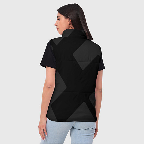 Женский жилет Flipsid3: Black collection / 3D-Красный – фото 4