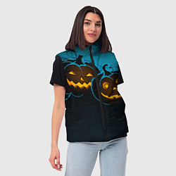 Женский жилет Halloween3, цвет: 3D-светло-серый — фото 2
