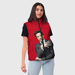 Женский жилет Дауни младший, цвет: 3D-черный — фото 2