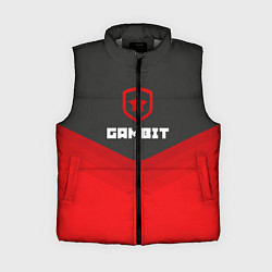 Женский жилет Gambit Gaming Uniform, цвет: 3D-светло-серый