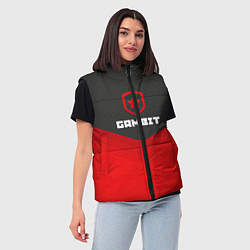 Женский жилет Gambit Gaming Uniform, цвет: 3D-черный — фото 2