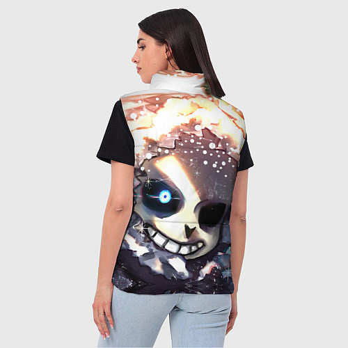 Женский жилет Sans and snow / 3D-Черный – фото 4