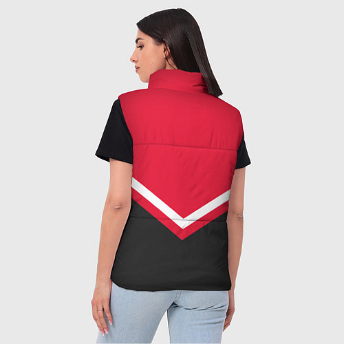Женский жилет NHL: Carolina Hurricanes / 3D-Красный – фото 4