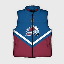 Женский жилет NHL: Colorado Avalanche, цвет: 3D-красный
