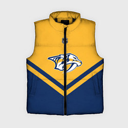 Женский жилет NHL: Nashville Predators, цвет: 3D-черный