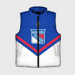Женский жилет NHL: New York Rangers, цвет: 3D-черный