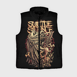 Женский жилет Suicide Silence, цвет: 3D-черный