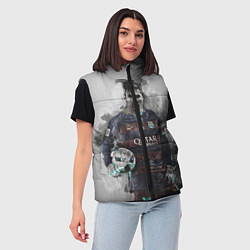 Женский жилет Lionel Messi, цвет: 3D-черный — фото 2