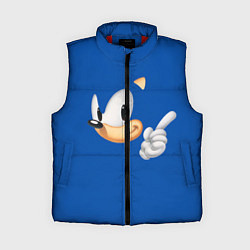 Женский жилет Соник, цвет: 3D-красный