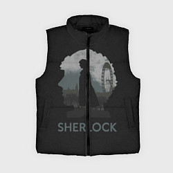 Женский жилет Sherlock World, цвет: 3D-черный