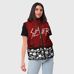Женский жилет Slayer Red, цвет: 3D-красный — фото 2