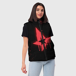 Женский жилет Astralis: Black collection, цвет: 3D-светло-серый — фото 2