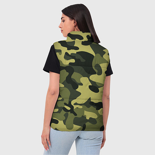 Женский жилет Russian army / 3D-Красный – фото 4