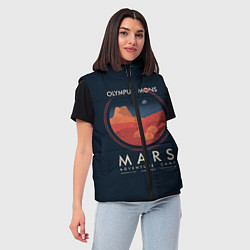Женский жилет Mars Adventure Camp, цвет: 3D-черный — фото 2