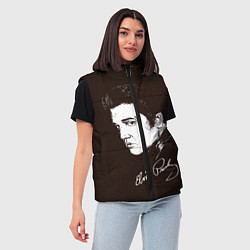 Женский жилет Elvis Presley, цвет: 3D-черный — фото 2