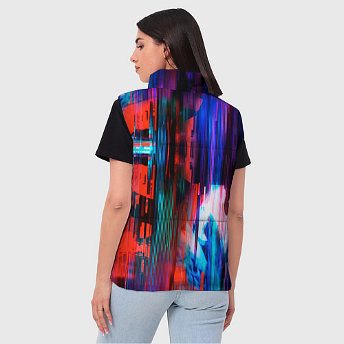 Женский жилет Ghost In The Shell 13 / 3D-Черный – фото 4