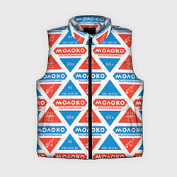 Женский жилет Молоко пастеризованное, цвет: 3D-светло-серый
