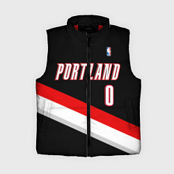 Женский жилет Portland Trail Blazers 0, цвет: 3D-красный