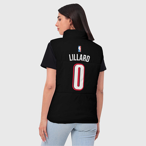 Женский жилет Portland Trail Blazers 0 / 3D-Светло-серый – фото 4