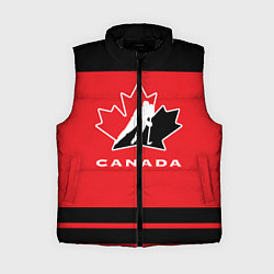 Женский жилет Canada Team, цвет: 3D-черный