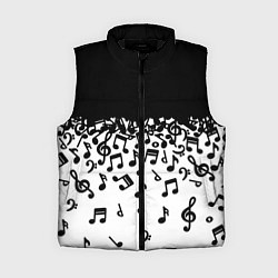 Женский жилет Поглощение музыкой