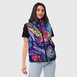 Женский жилет Hyper Beast Style, цвет: 3D-светло-серый — фото 2