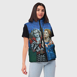 Женский жилет Король и Шут, цвет: 3D-светло-серый — фото 2