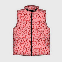 Женский жилет Мозг, цвет: 3D-черный