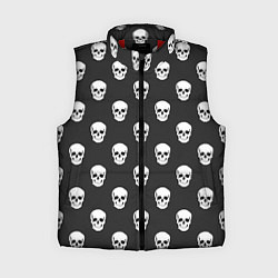 Женский жилет BFMV: Skulls, цвет: 3D-красный