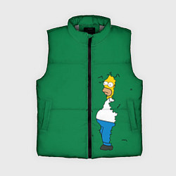 Женский жилет Гомер в кустах
