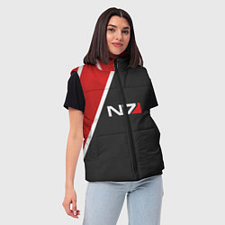 Женский жилет N7 Space, цвет: 3D-черный — фото 2