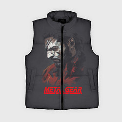 Женский жилет Metal Gear Solid, цвет: 3D-черный