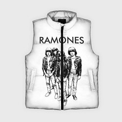 Женский жилет Ramones Party, цвет: 3D-светло-серый