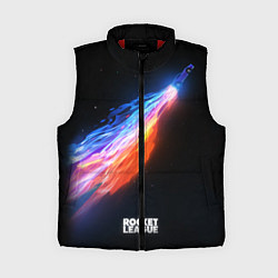 Женский жилет Rocket League, цвет: 3D-красный