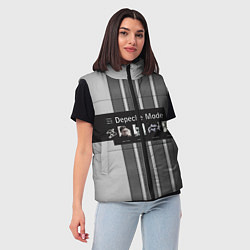 Женский жилет Группа Depeche Mode, цвет: 3D-красный — фото 2