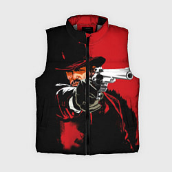 Женский жилет Red Dead Redemption, цвет: 3D-светло-серый