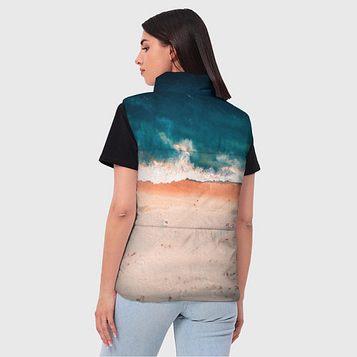 Женский жилет Keep it Real / 3D-Красный – фото 4