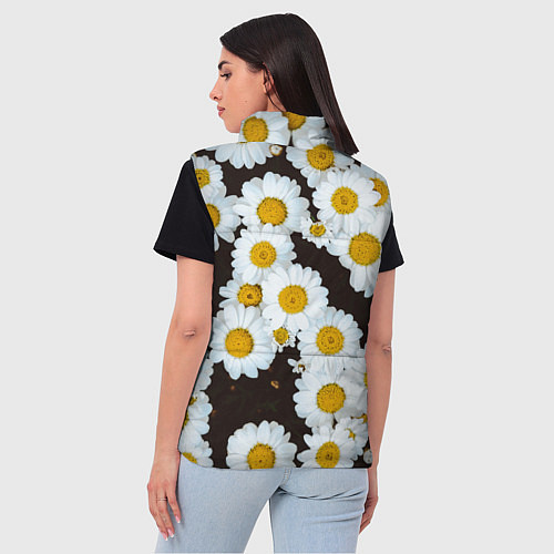 Женский жилет Аромашки / 3D-Черный – фото 4