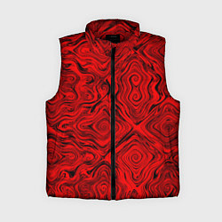 Женский жилет Tie-Dye red, цвет: 3D-красный