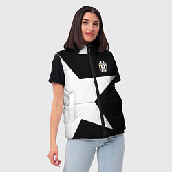 Женский жилет FC Juventus: Star, цвет: 3D-черный — фото 2