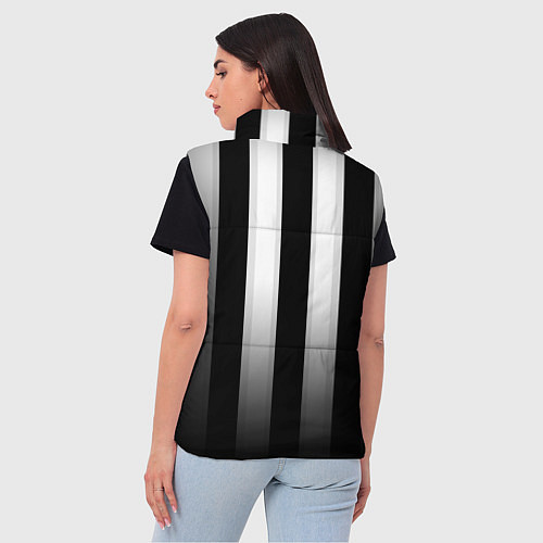 Женский жилет Juventus FC: New logo / 3D-Черный – фото 4