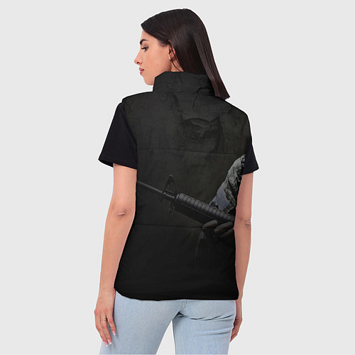 Женский жилет CS:GO SWAT / 3D-Красный – фото 4