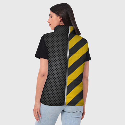 Женский жилет Underground / 3D-Черный – фото 4