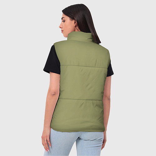 Женский жилет Высшая школа КГБ / 3D-Черный – фото 4