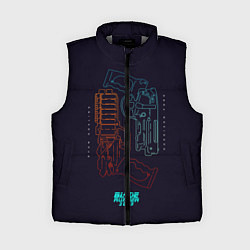 Женский жилет Blade Runner Guns, цвет: 3D-светло-серый